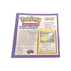 2000 Dark Persian Holo #17 Promo With Original Nintendo Magazine Insert - Image 1