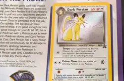 2000 Dark Persian Holo #17 Promo With Original Nintendo Magazine Insert - Image 2
