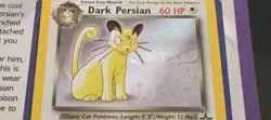 2000 Dark Persian Holo #17 Promo With Original Nintendo Magazine Insert - Image 3