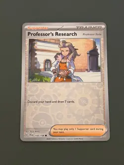 Pokemon TCG Professor's Research Journey Together 155/161 Reverse Holo Near Mint - Image 1