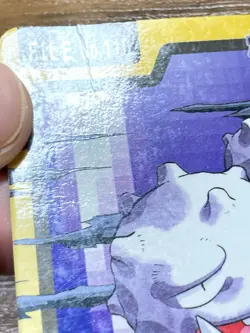 Pokemon Carddass Card Weezing File No.110 Bandai Pocket Monsters 1997 Japan - Image 3