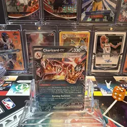 Charizard ex SVP 196 Scarlet & Violet Black Star Promo Holo Pokemon Card NM - Image 1