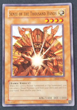 Yugioh TCG - Senju of the Thousand Hands - DB1-EN046 - LP - Common - 2004 - Unl - Image 1