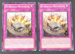 Yugioh TCG - 2x W Nebula Meteorite - EXVC-EN080 - 1st Ed - LP/NM - Common 2011 - Image 1