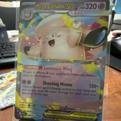 Pokemon TCG Mega Clefable EX Card Lot Mega Evolution EX Holo English POR 031/088 - Image 1