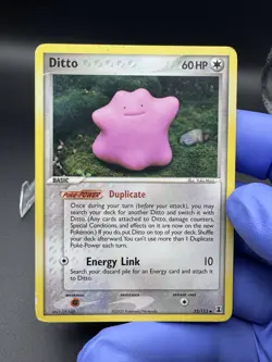 Pokemon TCG Ditto EX Delta Species 35/113 Uncommon 2005 Card MP - Image 3