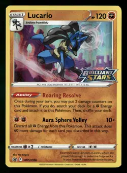 Lucario - Promo SWSH: Sword & Shield Promo Cards SWSH186 NM - Image 1