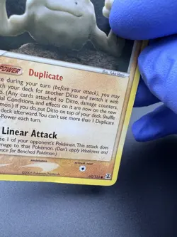 Pokemon TCG EX Delta Ditto (Geodude) Regular Common Card 62/113 HP - Image 3