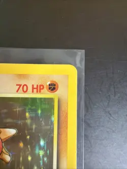 Hitmonchan 7/102 Base Set Holo Unlimited Rare Card Pokemon TCG 1999 LP-MP - Image 4