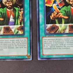 Yugioh TCG - 2x Reasoning - SDDC-EN031 - 1st Ed - LP/NM - Common - Spell 2012 - Image 3