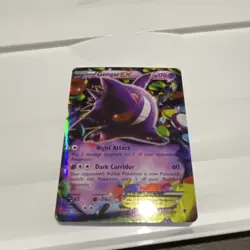 Gengar EX Ultra Rare Holo Pokemon Card XY Phantom Forces 34/119 Basic 170 HP - Image 1