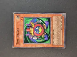 Yugioh TCG - 1x Time Wizard - SDJ-015 - LP/MP - Unlimited - Vintage Common 2003 - Image 3