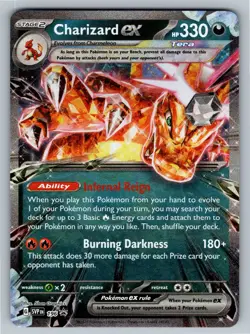 Charizard ex Promo SV: Scarlet & Violet Promo Cards 196 NM - Image 1