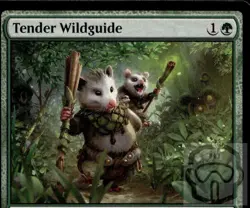Tender Wildguide 196 R Bloomburrow Magic: The Gathering NM/M - Image 3