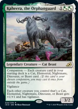 MTG - Kaheera, the Orphanguard - Ikoria: Lair of Behemoths - NM, English Magic F - Image 1