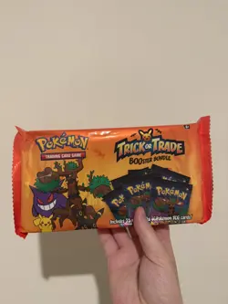 Pokemon 2024 TCG Trick or Trade Booster Bundle 35 Mini Packs Sealed New - Clean - Image 1