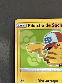 CARTE POKEMON PIKACHU DE SACHA JE TE CHOISIS Promo Soleil Et Lune /film SM112 - Image 3