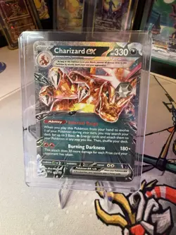 Charizard ex SVP 196 Scarlet & Violet Black Star Promo Holo Pokemon Card NM ✨ - Image 3