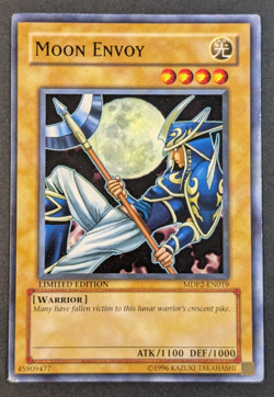 Yugioh TCG - 1x Moon Envoy - MDP2-EN019 - LP - Limited Edition - Common 2012 - Image 1