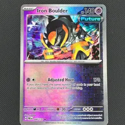 Iron Boulder (Poke Ball Pattern) 046/131 SV: Prismatic Evolutions Pokemon NM - Image 1