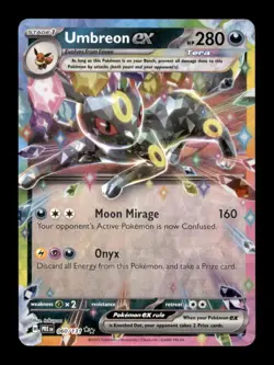 UMBREON EX - 060/131 060/131 HOLO SV: PRISMATIC EVOLUTIONS POKEMON HOLO NM/M - Image 1