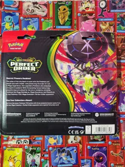 Pokemon Perfect Order - Chikorita 3-Pack Booster Blister Factory Sealed - Image 4