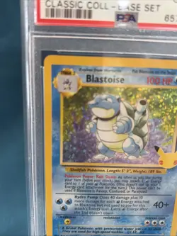 2021 POKEMON CELEBRATIONS CLASSIC COLLECTION #2 BLASTOISE-HOLO PSA 10 - Image 4