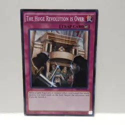 Yu-Gi-Oh! The Huge Revolution Is Over Trap Card - Image 1
