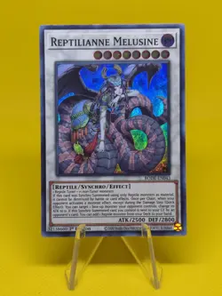 Yugioh - Reptilianne Melusine (BODE-EN043) - Super Rare 1st Edition - Image 1