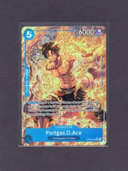 Portgas.D.Ace Alternate Art R OP08-052 Two Legends Foil One Piece - Image 1