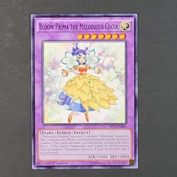 Yugioh TCG - Bloom Prima The Melodious Choir - SP17-EN041 - NM - 1st Fusion 2017 - Image 2