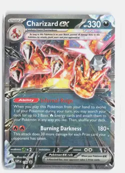 Charizard ex 196 SV: Scarlet & Violet Promo Cards (SVP) Promo Holo NM - Image 1