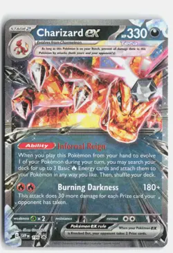 Charizard ex 196 SV: Scarlet & Violet Promo Cards (SVP) Promo Holo NM - Image 1