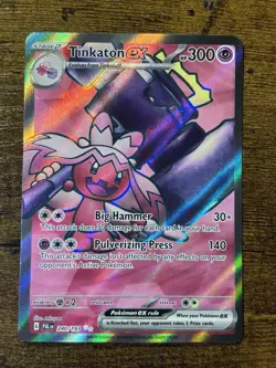 Pokemon TCG Tinkaton EX Scarlet & Violet Paldea Evolved Holo Ultra Card 240/193 - Image 1