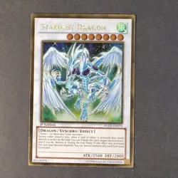 Yugioh TCG - Stardust Dragon - PGLD-EN076 - Gold Rare - 1st Edition - LP/NM 2014 - Image 2