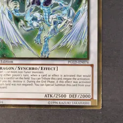 Yugioh TCG - Stardust Dragon - PGLD-EN076 - Gold Rare - 1st Edition - LP/NM 2014 - Image 4