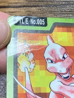 Pokemon Carddass Card Charmeleon File No.5 Bandai Pocket Monsters 1997 Japan - Image 4