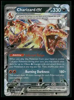 Charizard ex Holofoil SV: Scarlet & Violet Promo Cards SVP 196 LP - Image 1