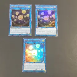 Yugioh - 3x Hieratic Seal of the Heavenly Spheres - BLCR-EN090 - NM/LP, 1st 2022 - Image 2