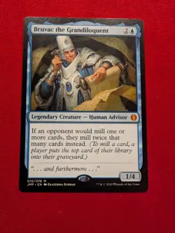 Bruvac the Grandiloquent MTG Jumpstart Mythic 10 NM - Image 1