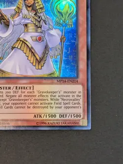 Yugioh TCG - 1x Gravekeeper's Shaman - MP14-EN214 - NM/LP - 1st Super Rare 2014 - Image 2