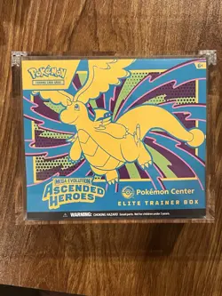 Pokemon Ascended Heroes Pokemon Center ETB w/ Acrylic Case SEE DESCRIPTION - Image 1