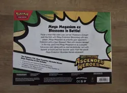 Pokemon TCG Ascended Heros Mega Meganium EX Box Factory Sealed In Hand Ship FAST - Image 2