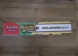 Pokemon TCG Ascended Heros Mega Meganium EX Box Factory Sealed In Hand Ship FAST - Image 4
