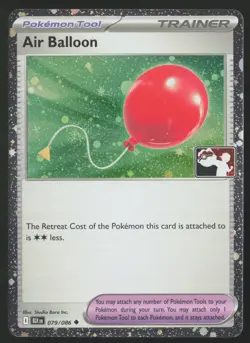 Pokemon Air Balloon - 079/086 Prize Pack Series 8 Cosmo Holo Pack Fresh - NM - Image 1