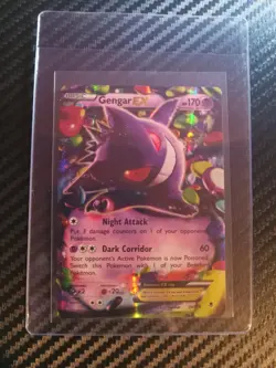 Pokemon Gengar EX 34/119 Ultra Rare Holo XY Phantom Forces 170 HP Basic Psychic - Image 3