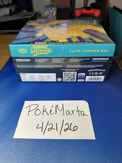 Pokemon Mega Evolution Ascended Heroes Elite Trainer Box ETB NEW Factory Sealed - Image 2