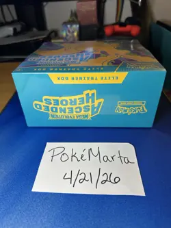 Pokemon Mega Evolution Ascended Heroes Elite Trainer Box ETB NEW Factory Sealed - Image 4