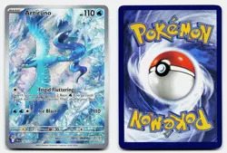 ARTICUNO JOURNEY TOGETHER 161/159 NM ILLUSTRATION RARE POKEMON - Image 1