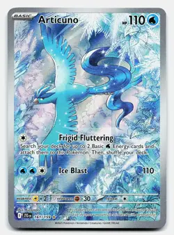 ARTICUNO JOURNEY TOGETHER 161/159 NM ILLUSTRATION RARE POKEMON - Image 2